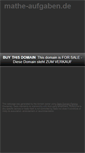Mobile Screenshot of mathe-aufgaben.de